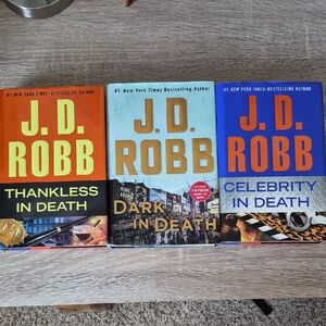 Book Set - Thankless, Dark, Celebrity in Death